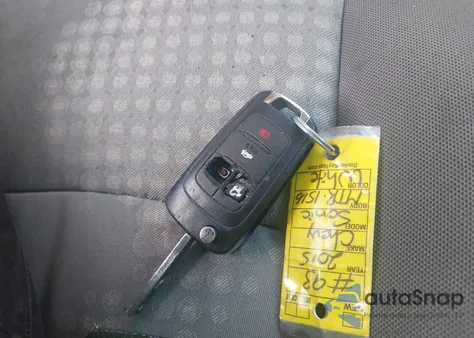 2015 Chevrolet Sonic Ls Auto z USA, uszkodzony, nr VIN 1G1JA5SG0F4118892